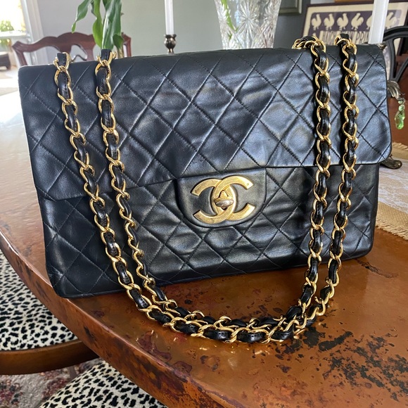 CHANEL XL Jumbo Single Flap Bag - Picture 13 of 14